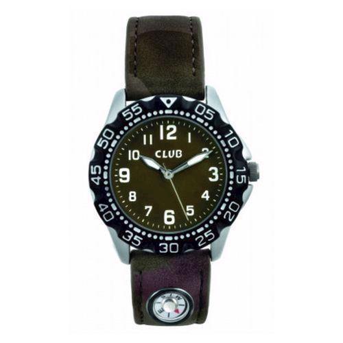 Image of Club Time kompas Chrom Quartz dreng ur, model A56533S12A